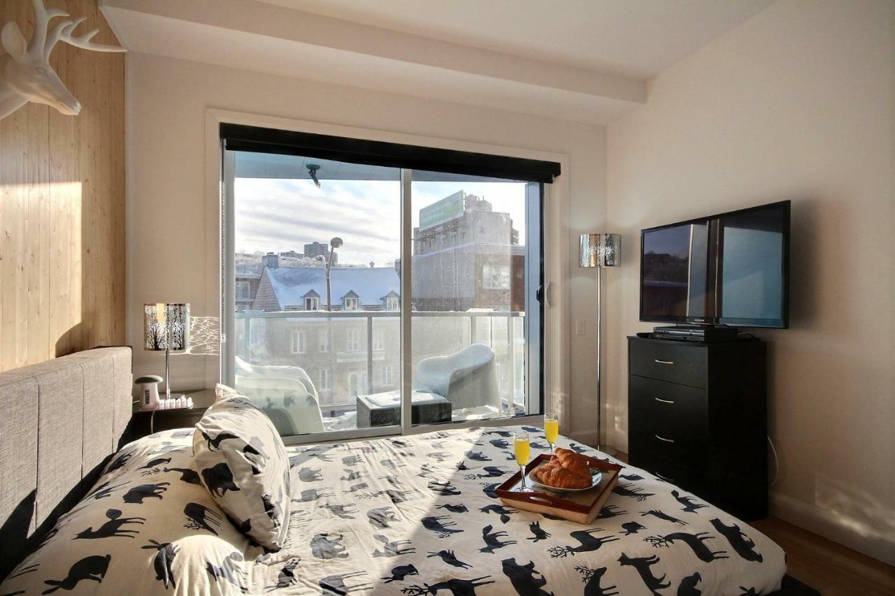 Le Kaméléon 318 : interieur parking, rooftop terrace, gym Ciudad de Quebec Exterior foto
